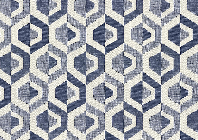 Gusta, Navy - Roman Blind - Image 6